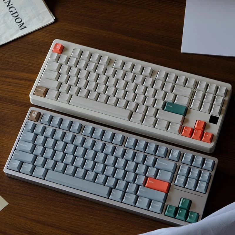 1 Set GMK Modern Material Keycaps PBT Dye Subbed Key Caps Cherry Profile Lightproof Keycap per MX Switch 68 75 87 96 980 Alice
