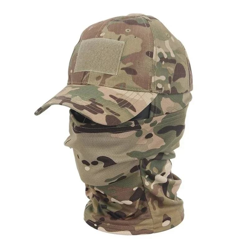 Mimetic Baseball Caps Solar Protection Breathable Mymetic Sunset Hat Outdoor Fishing Hiking Hunting Sports Beret for Solar Protection