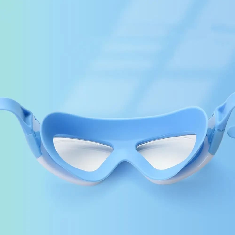 Waterproof Children's Swim Cap Hair Protection Comfortable Swimming Glasses Swimwear for Boys Animated Cartoon Dust