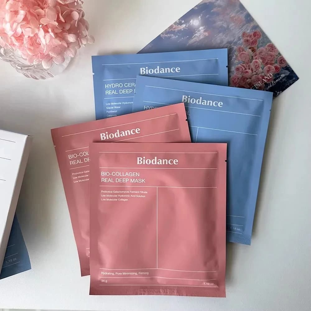 BIODANCE Night Mask Hydrating to Bio-Collagene Absorbable, Deep Mask to Rassodare, Nutrire and Light Skin