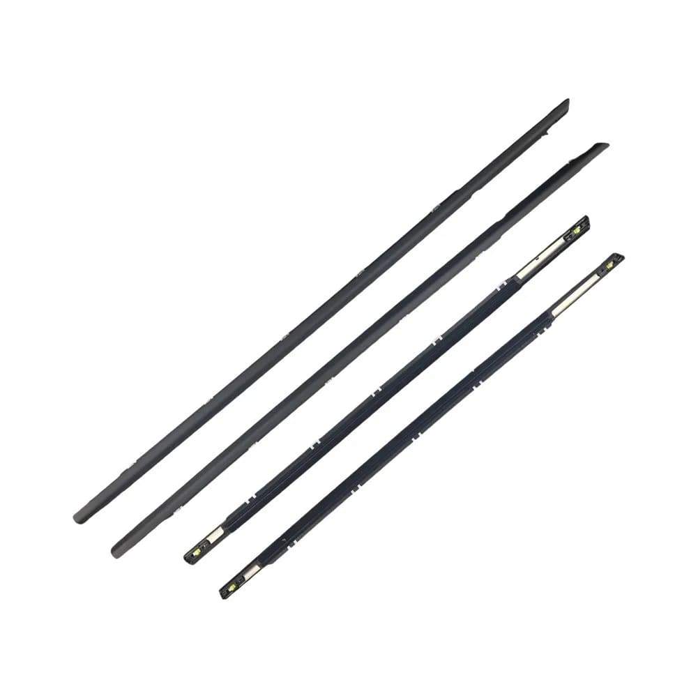 Door Belt Outside Weatherstrip Replacement Kit for Kia For K3 2019-2023 Includes Parts Matching 82210M6000 82220M6000 83210M6000