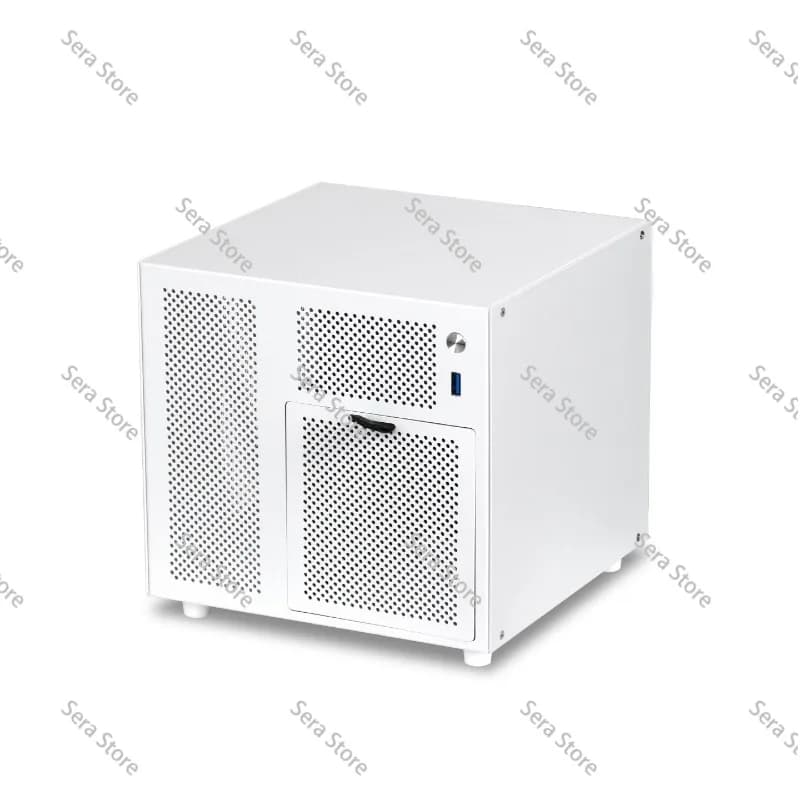 4 Bay NAS Chassis SFX Power Supply Mini ITX Motherboard Support Home Storage Server Small Form Factor Case