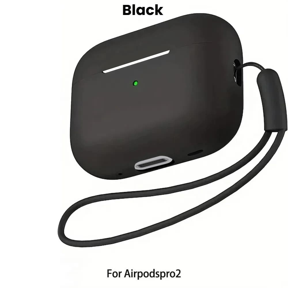 For AirPods Pro 2nd Cover Cord Cover Case Soft Silicone Protective Case for Apple AirPods Pro2 Air Pod Pro2 Gen Coque Funda
