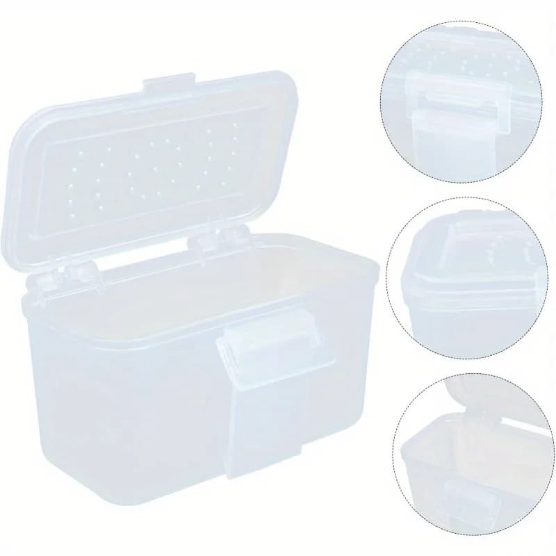 Multi-Function Tackle Organizer for Fishing Portable Bait Storage Box Unique Design for Easy Access&Convenient Fishing Accessory