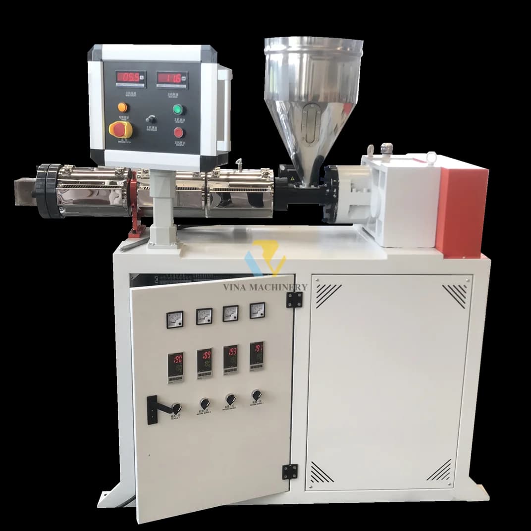 Desktop SJ35 Production Line of Plastic Extruder Filament Small Laboratory PLA