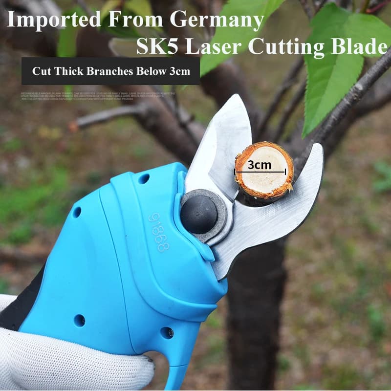 30mm Electric Pruning Shear Electric Pruning Scissors Pruning Shears 36V Lithium Battery Garden Pruner