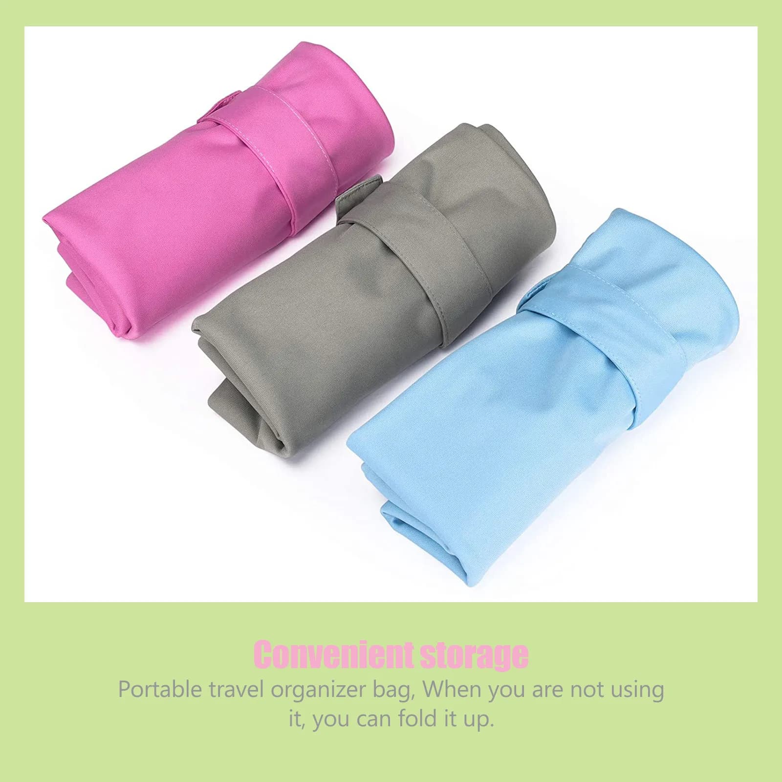 3 sacchetti impermeabili riutilizzabili per pannolini, organizer per pannolini in tessuto, accessori per tiralatte, custodia portatile da viaggio per neonati