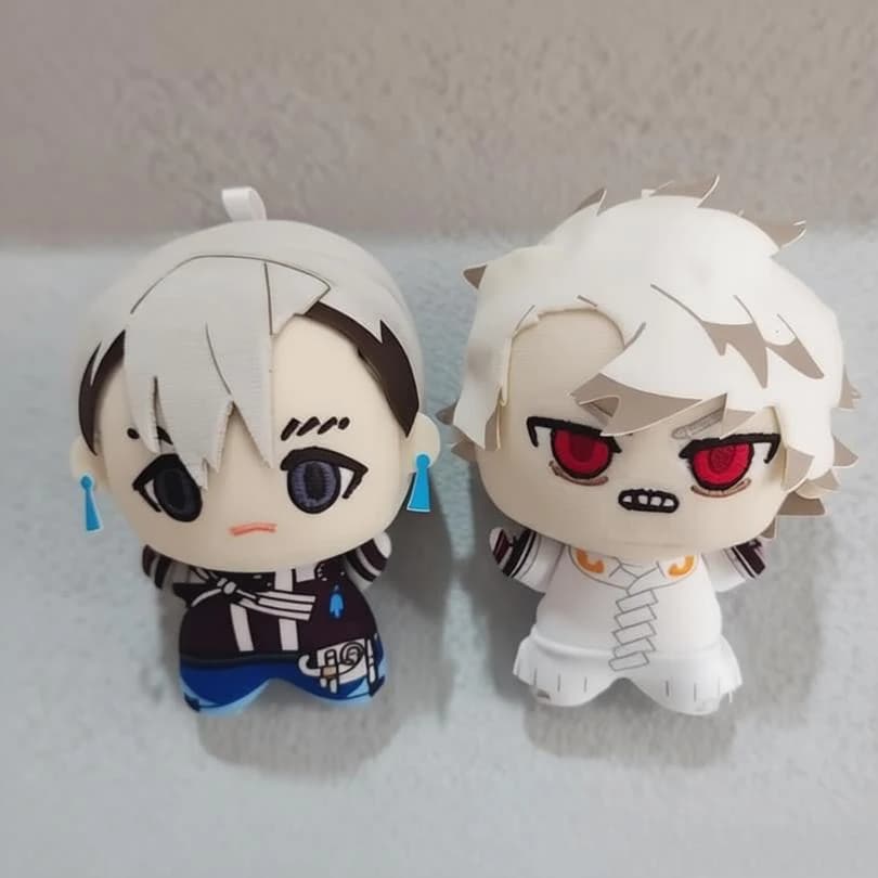 Peluche Anime Zanka Rudo Surebrec Enjin Riyo 10cm, Giocattoli Imbottiti, Ciondoli, Portachiavi, Regali di Compleanno e Natale