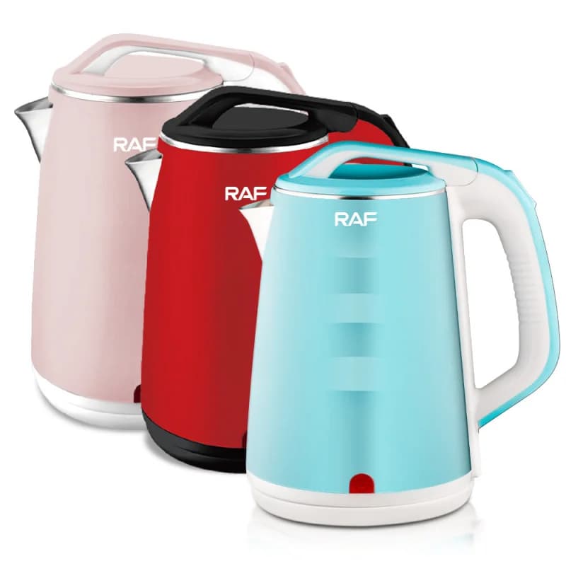 European standard health double layer anti-drying electric kettle R7948