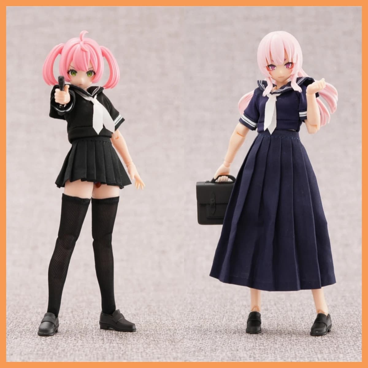 In Magazzino 1/12 Bilancia 99S Serie Dolce Studente Uniforme Collare Alla Marinara Top Gonna A Pieghe Set Per 6 pollici Azone Action Figure Corpo