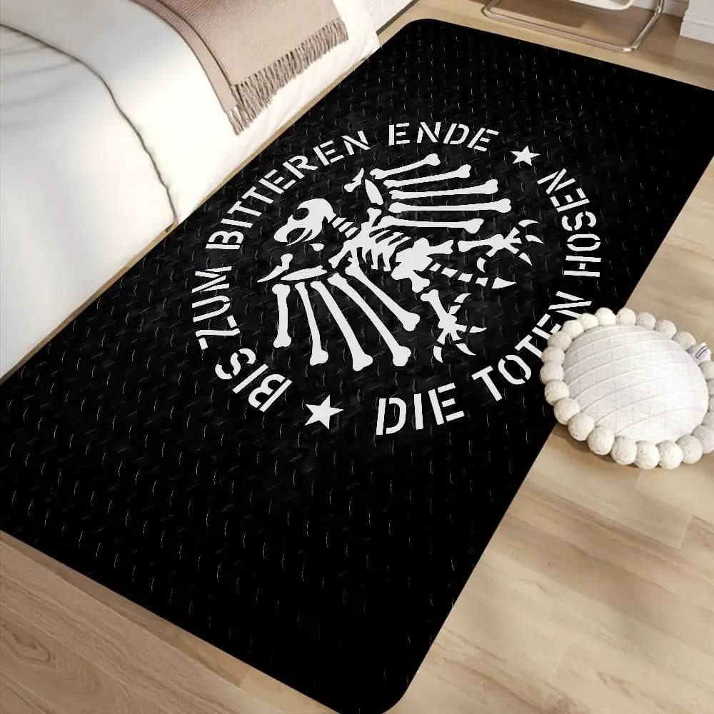 Die Toten Hosens Rock BAND Door Mat Kids Room Bedroom Decoration Balcony Anti-Slip Doormat Living Room Doormat Area Rug