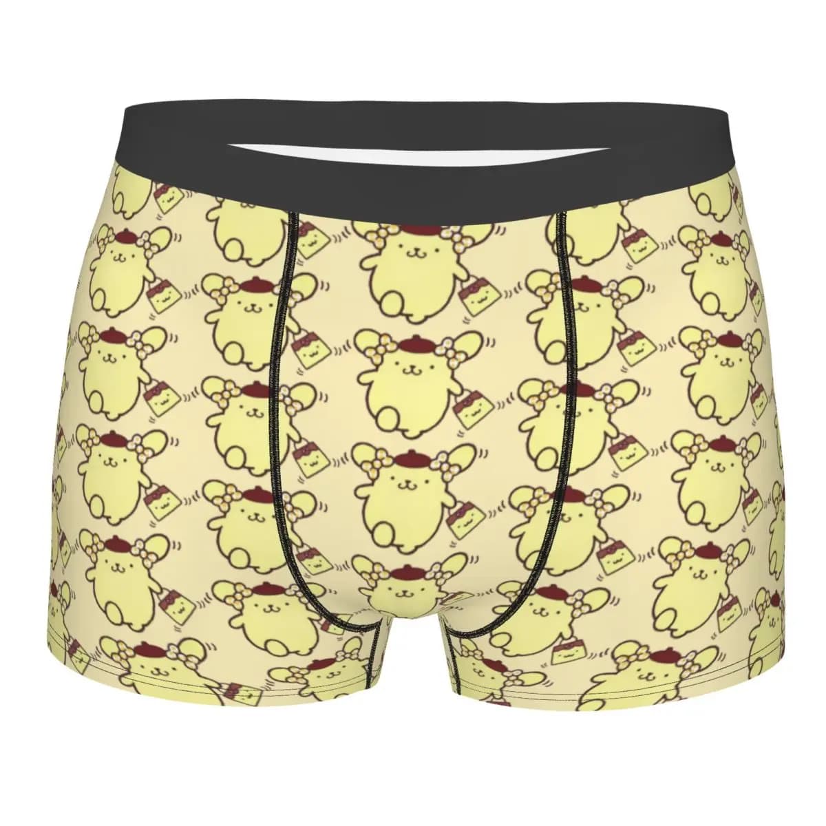Boxer Personalizzati con Motivo Pompompurin, Slip da Uomo, Biancheria Intima alla Moda