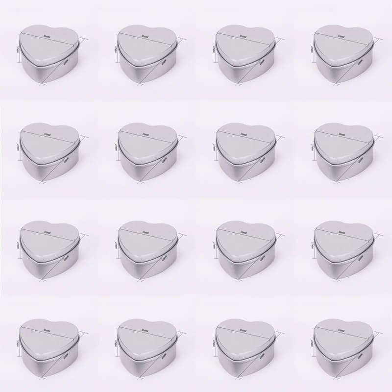 Set di 16 barattoli di candela per candele Votive contenitori vuoti per spezie in vetro con coperchio centrotavola per matrimoni lattine per candele che fanno forniture