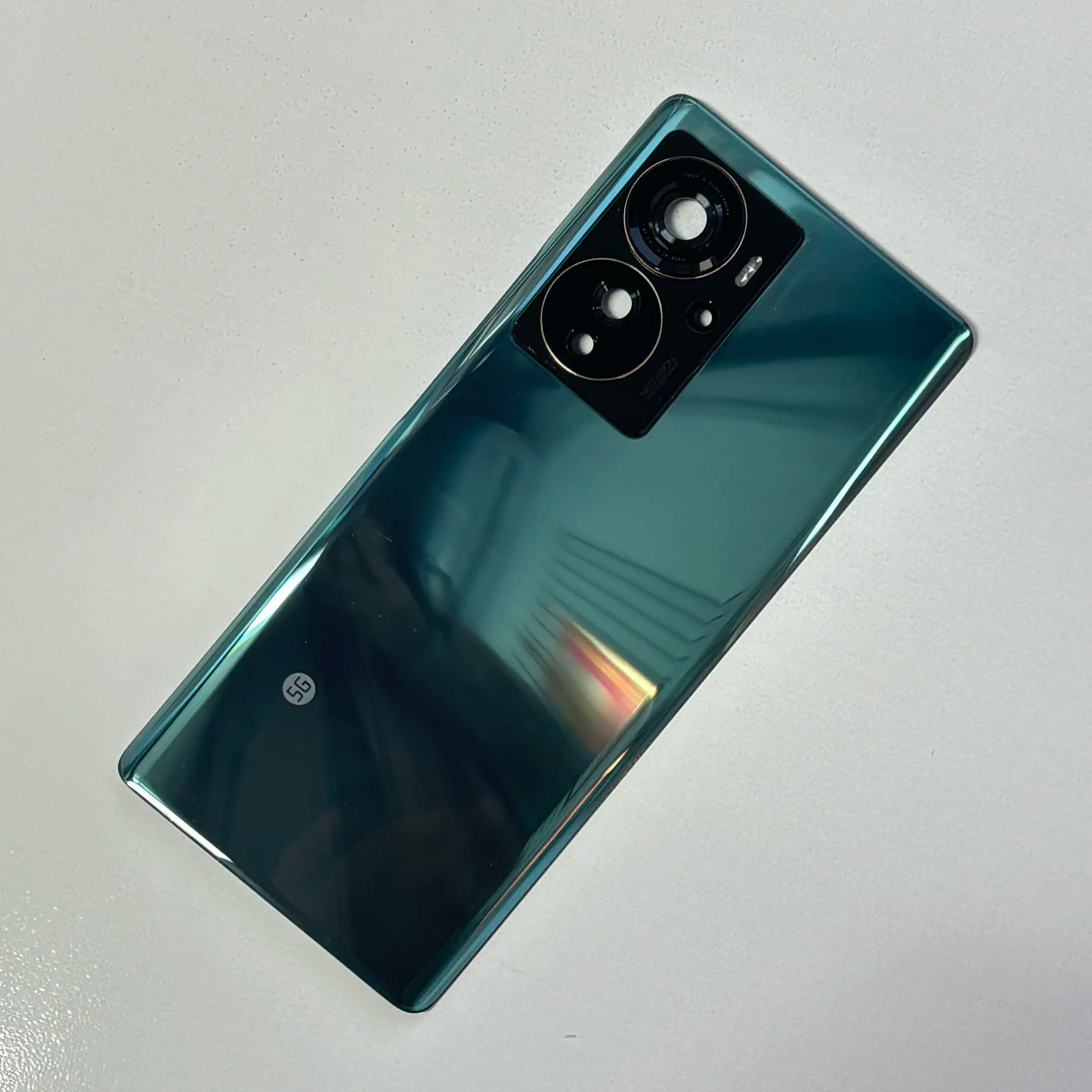 Nuovo vetro posteriore originale per ZTE Axon 40 Pro coperchio della batteria Axon 40Pro coperchio posteriore porta dell'alloggiamento con cornice della fotocamera vetro Len Sostituisci