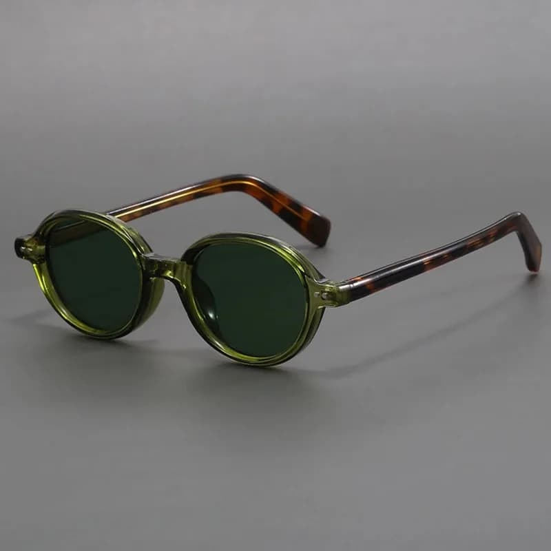 Sexy Small Oval Sunglasses For Women Brand Designer Fashion Luxury Shades UV400 Black Eyewear Men Acetate Sun Glasses