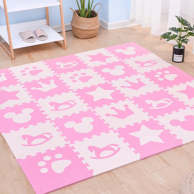 16PCS Tatame Play Mats Children's Play Mat 30x30cm Children's Mat Children's Mat Children's Mat Puzzle Mat Baby Foam Mat