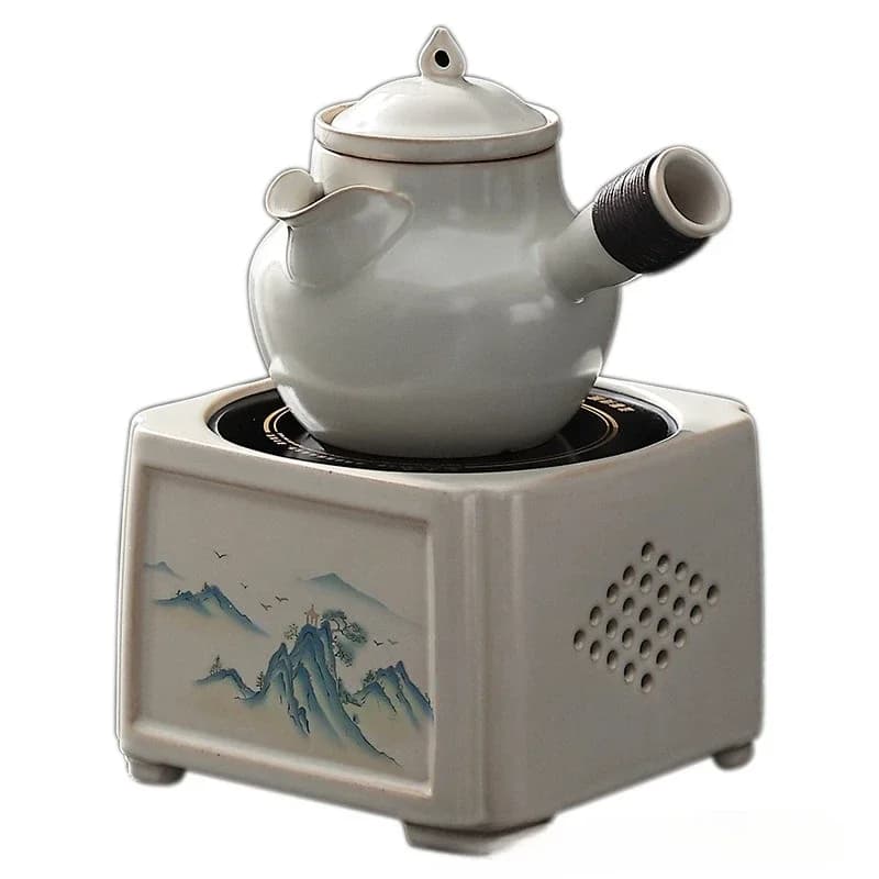 Household full set of roasted milk tea Internet celebrity tea maker roasting stove