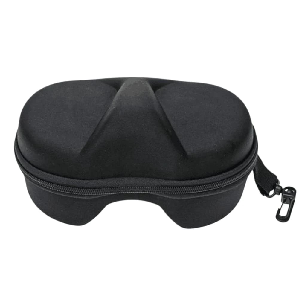 Zippered Diving Goggles Storage Case, Protective Hard Box for Ski Underwater Goggles, Water Sports Gear