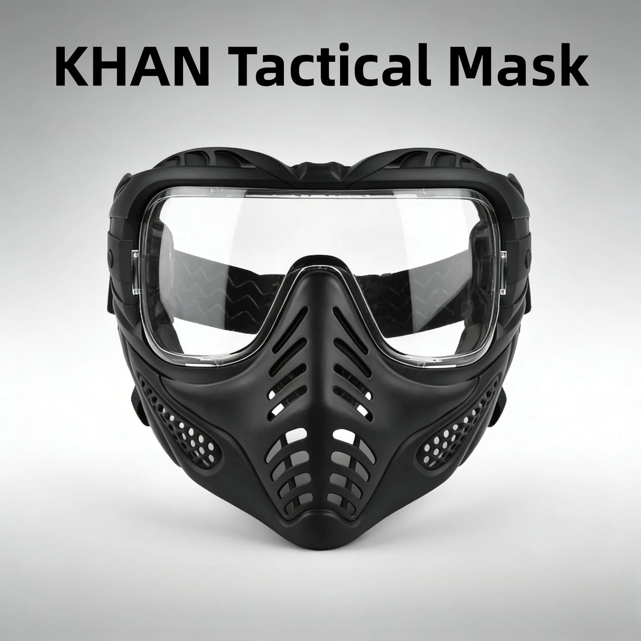 Occhiali antivento per maschera integrale per moto, occhiali da equitazione per sport all'aria aperta per Halloween, giochi, CS tattici Airsoft