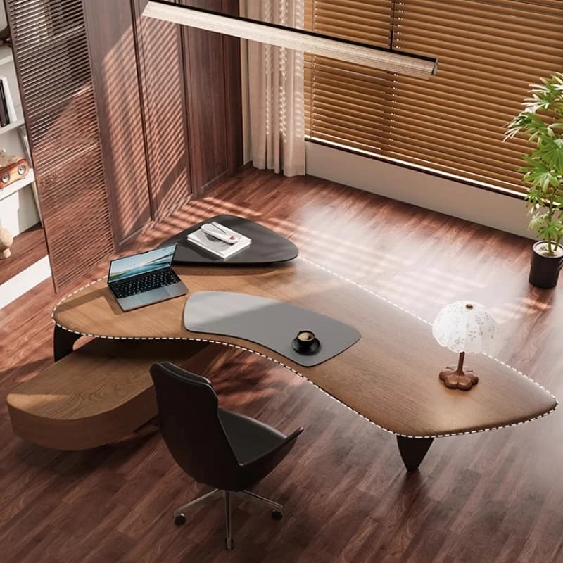 Scrivania Regolabile in Altezza per Computer, Tavolo da Ufficio, Gaming, Studio, Scrittura, Postazione di Lavoro Domestica, Scrivania per Casa e Ufficio