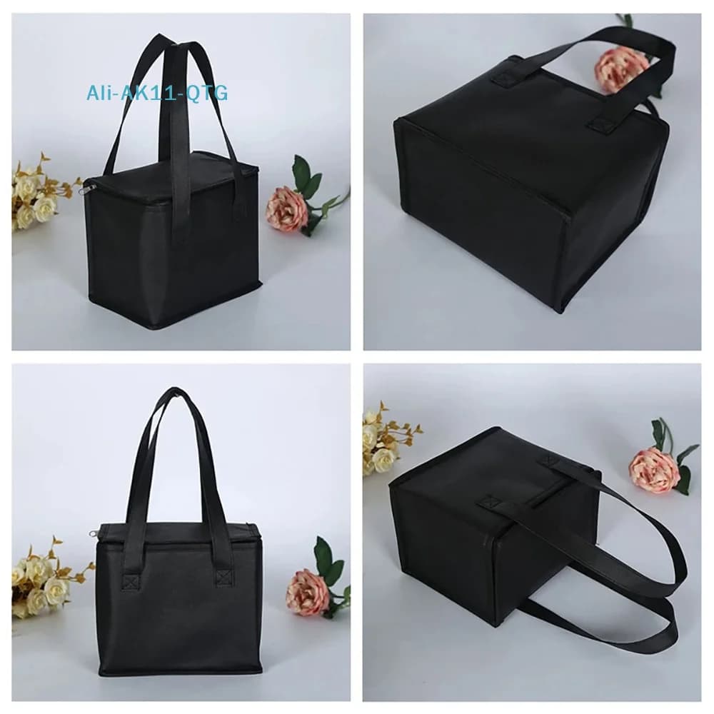 NUOVA Borsa Termica Portatile per Esterni, Contenitore Isolato per Alimenti e Bevande, Borsa Bento per Campeggio, BBQ e Picnic