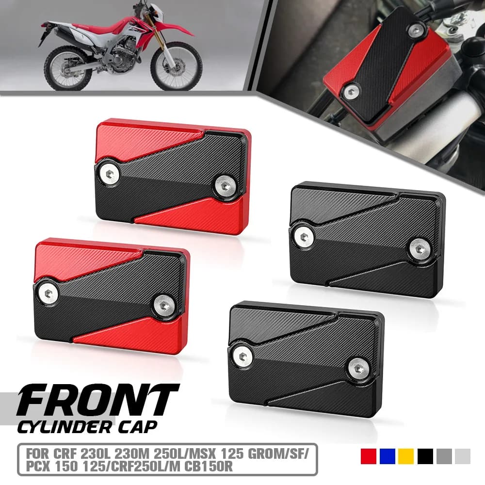 Front brake clutch cylinder liquid tank cover cap for HONDA CRF 230L 230M 250L/MSX 125 Grom/SF/PCX 150 125/CRF250L/M CB150R