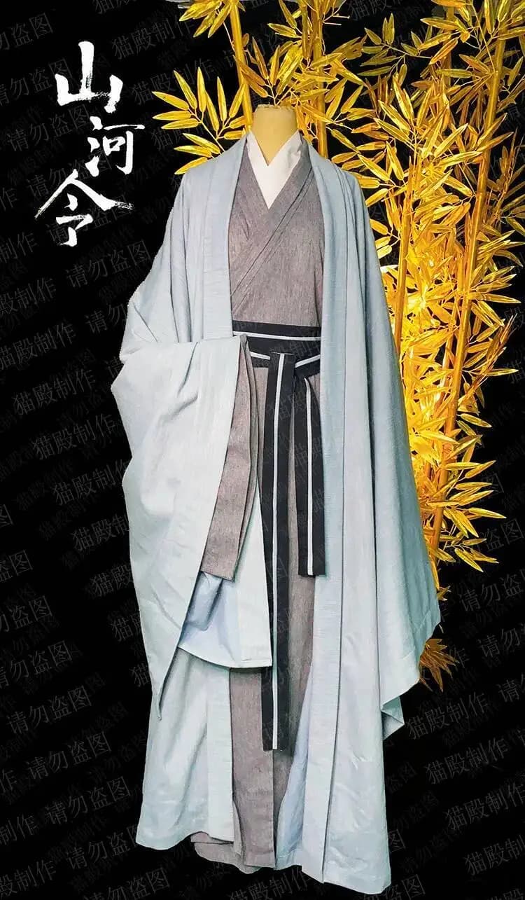 Formato personalizzato/fatto Parola d'Onore Cosplay Zhou zishu Costume antico Costume cosplay vestito hanfu