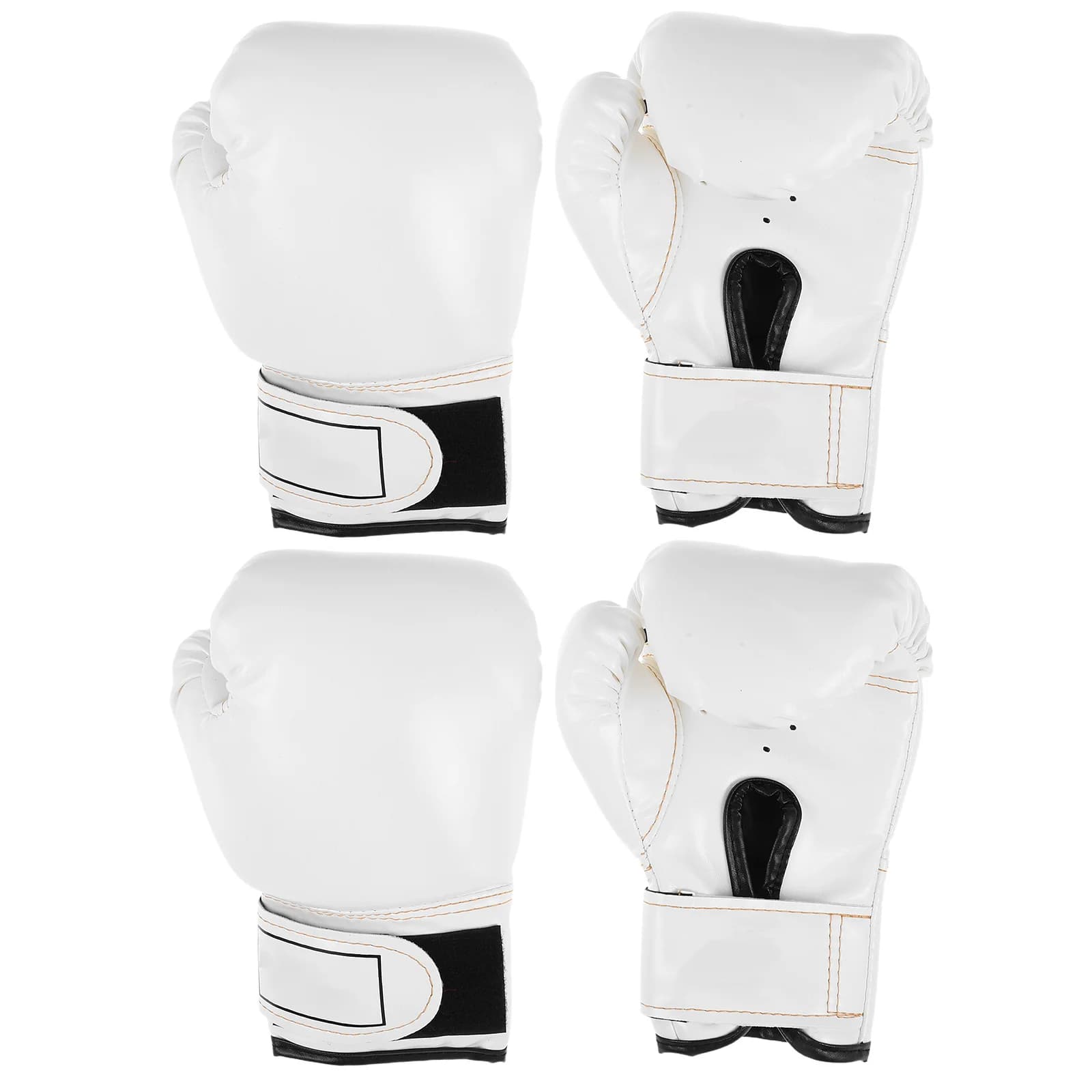 2 pairs boxing gloves, foam padding, light training gloves for sparring, for Kickboxing, Taekwondo, boxing bag
