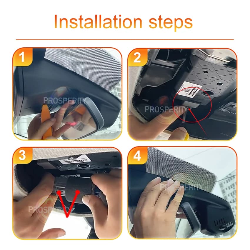 DashCam Have A Sunroof for Mazda CX-30 CX-50 CX30 CX50 EV 2022 2021 2020,4K Plug and Play Dash Cam Camera Video Recorder,Car DVR