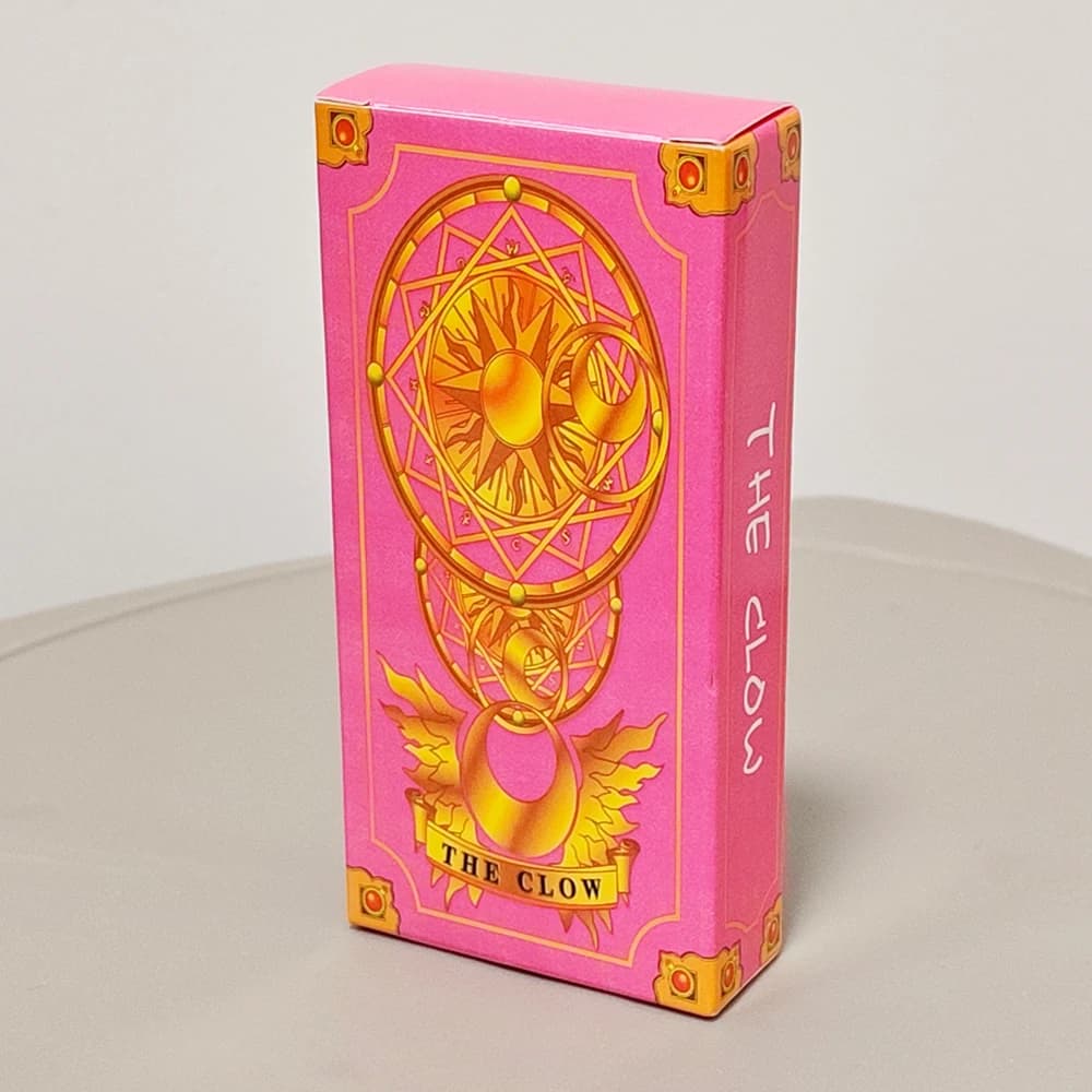 Mazzo di tarocchi Cardcaptor Sakura - Set completo di 56 carte | Edizione Sakura rosa 11x5,5 cm per fan e cosplay