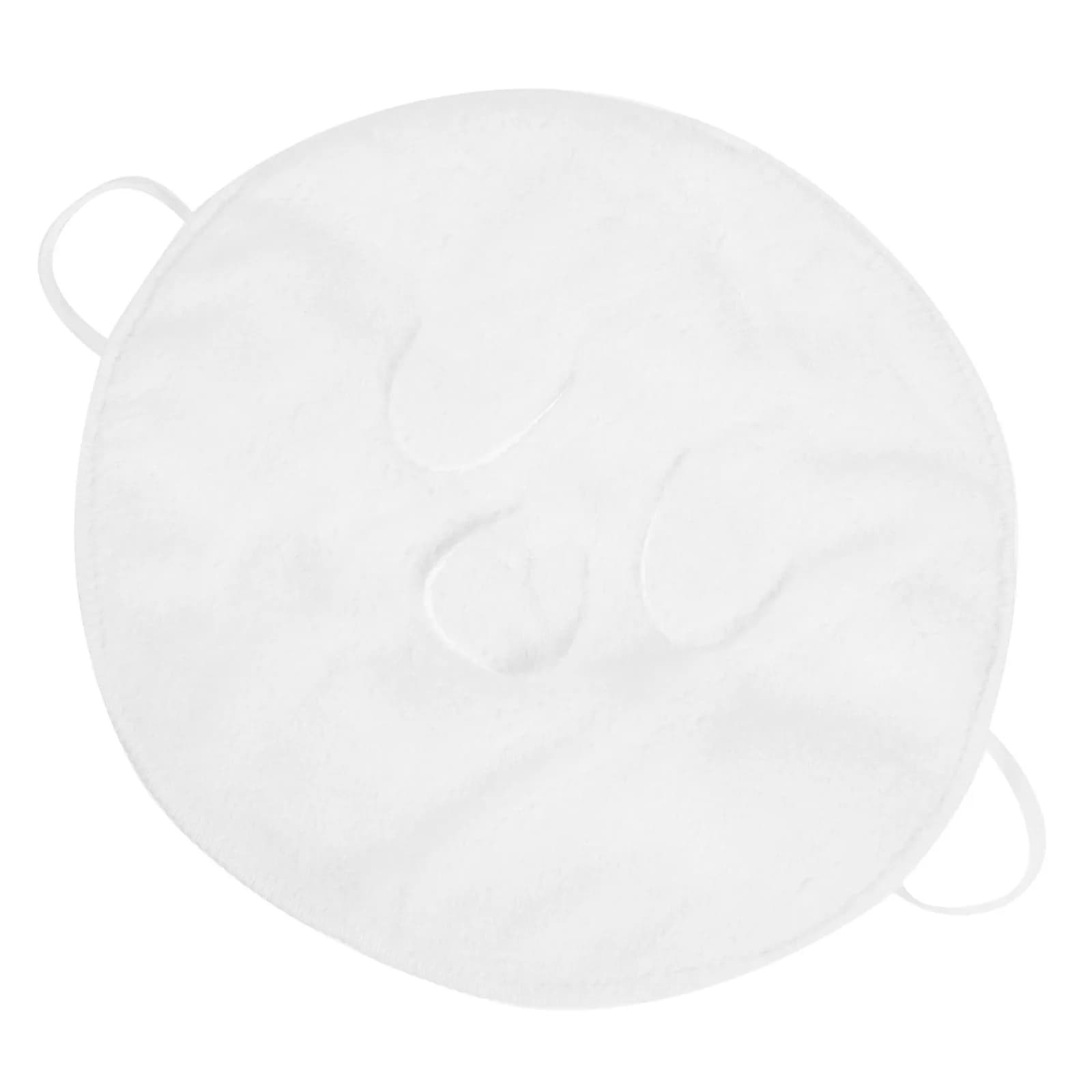 Maschera Viso Riscaldante Riutilizzabile in Pile Corallo, Copertura per Maschera Facciale a Vapore, Asciugamano per Trattamenti Spa e Cura della Pelle