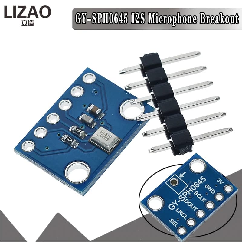 GY-SPH0645 Sensor module breakout microphone MEMS I2S SPH0645LM4H for Arduino Zero FZ3483