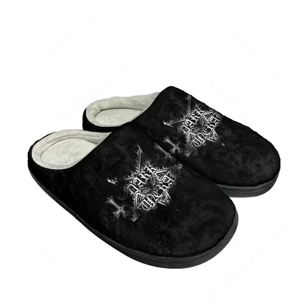 Hot Fear Factory Fashion Cotton Custom Slippers Mens Womens Teenager Plush Casual Keep Warm Shoes Thermal Comfortable Slipper