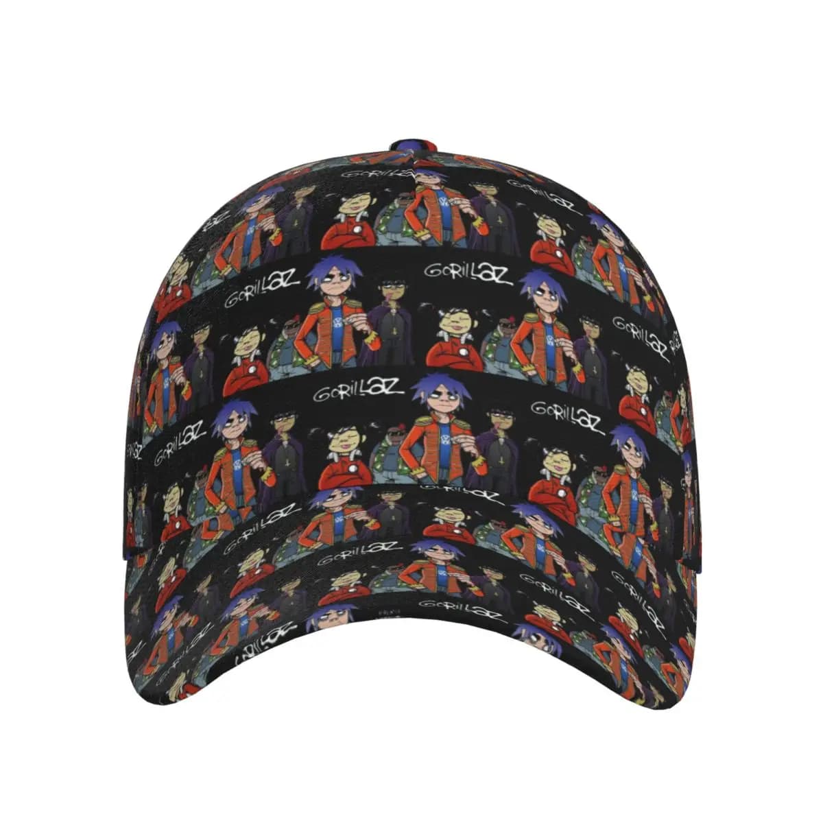 Cappelli da baseball unisex Gorillaz Outdoor Streetwear Sport estivi Berretti da baseball Hip Hop Cap Casquette