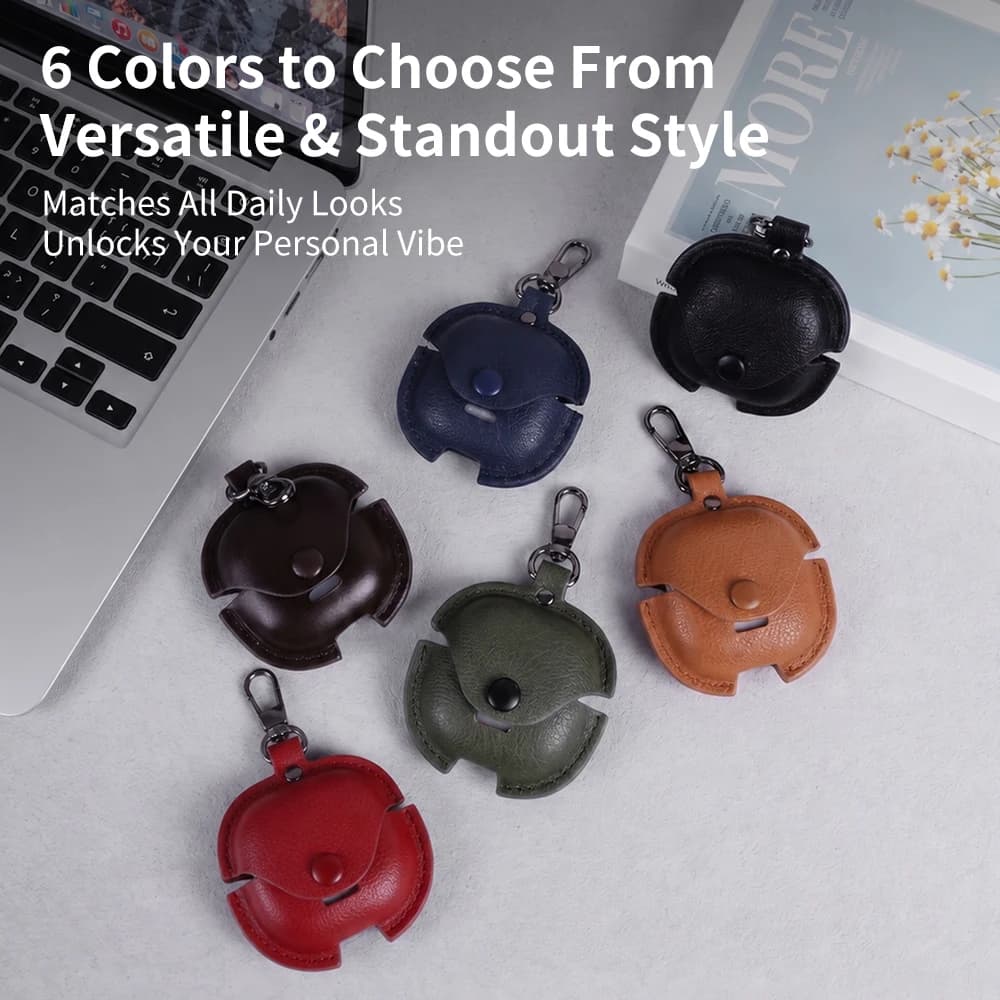 Nuova custodia in pelle per Redmi Buds 8 Active 2026 con penna per la pulizia, cover per cuffie Redmi Buds 8 Active, coque inclusa