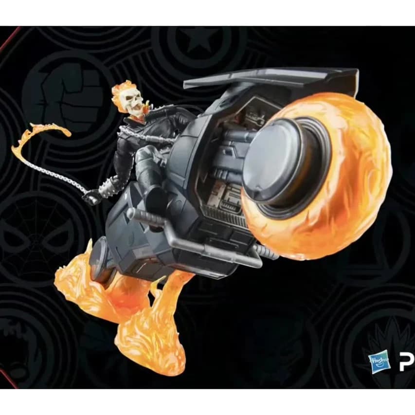 Ghost Rider e moto Battle Car Serie del 85° anniversario Regalo modello di action figure Marvel Legends da 6 pollici