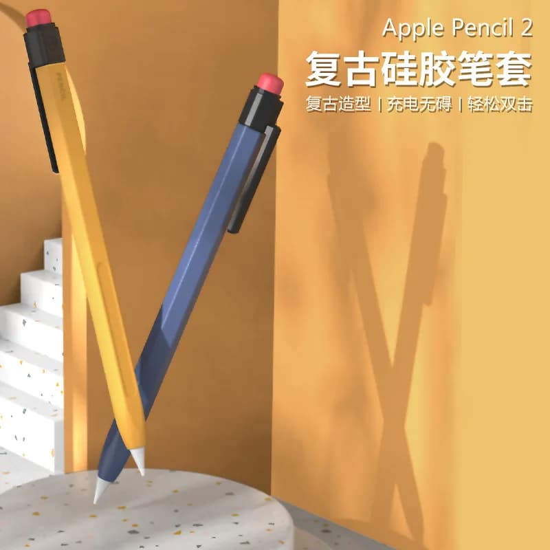 Stilo Cover in Silicone per Apple Pencil 1 2 3 custodia con impugnatura per penna Touch Screen custodia protettiva antiscivolo antiurto per Pencil Pro