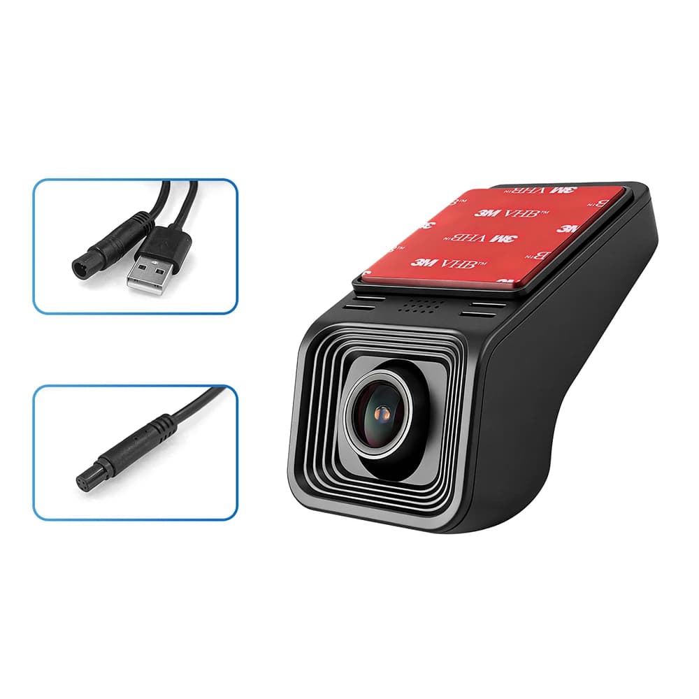 Telecamera DVR per Auto HD 4K WiFi, Dash Cam 2K 1080P con Monitoraggio Parcheggio 24H, Controllo APP, Registratore Video di Guida per Tutte le Auto