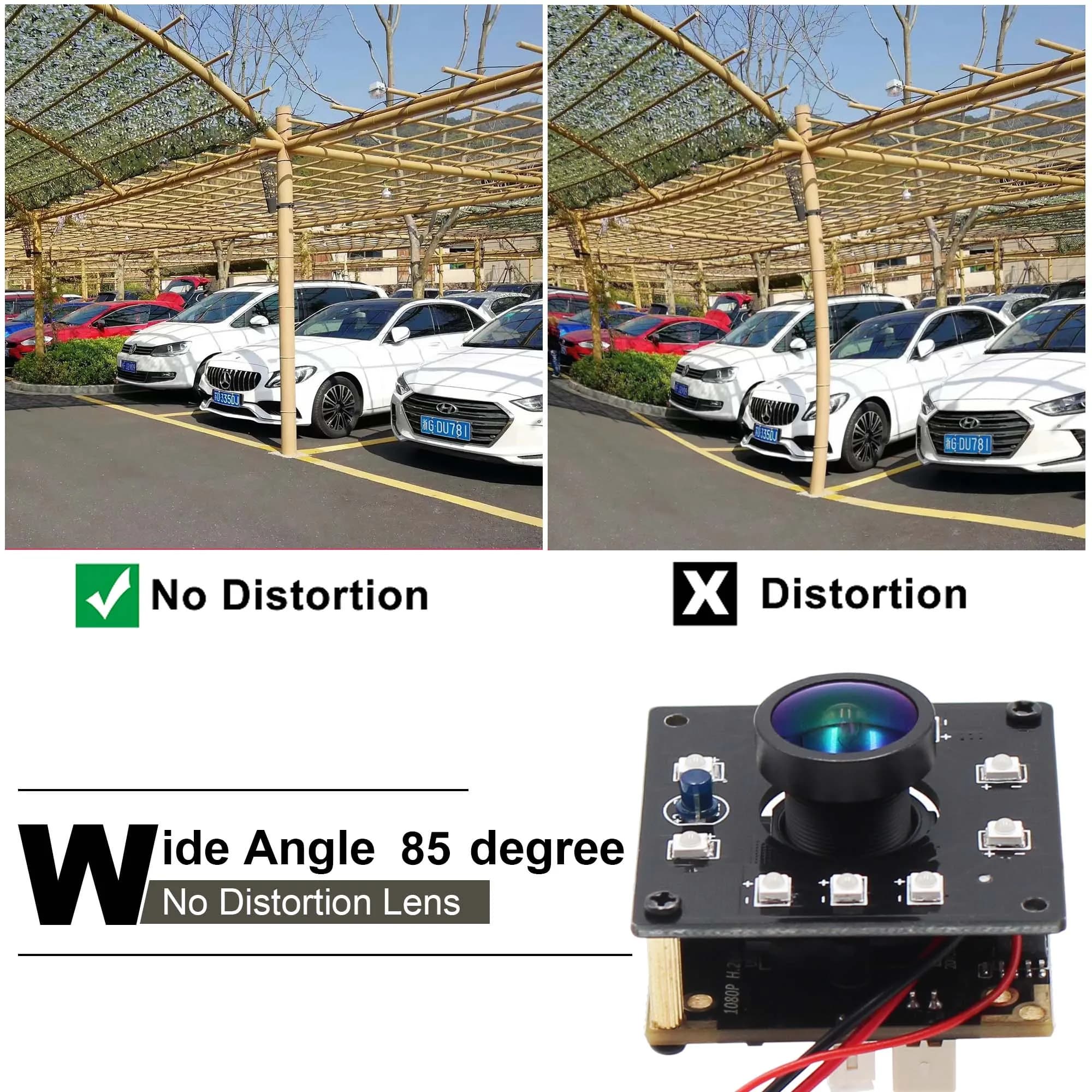 GOOD 1080P 2MP CMOS Night Vision IR Camera with High Speed 30fps/60fps/120fps No Distortion Mini Industrial Webcam IR USB Camera