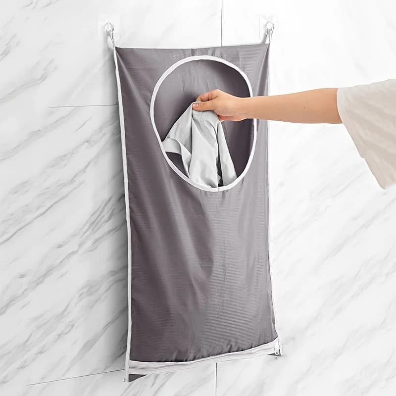 1 piece Large bag for wall mounted dirty laundry! Suitable for bathroom