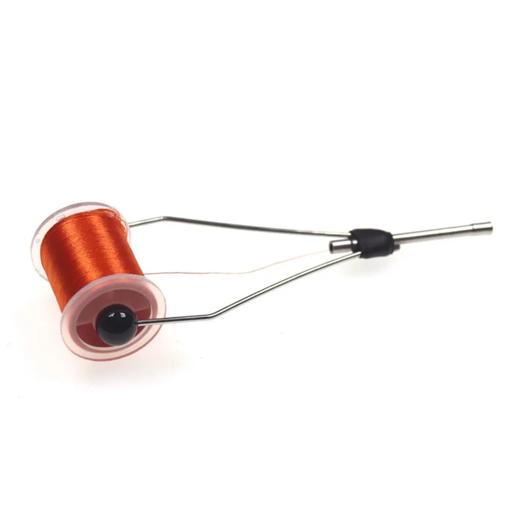 Head Standard Bobbin Holders With Tip Bobbin Holder Fly Lure Tying Thread Holder Tool Fly Tying Tools Fishing Hook Jig Accessory
