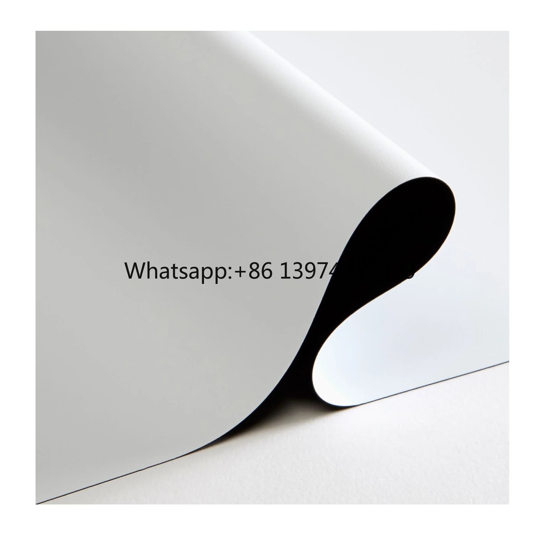 4.6x100m HD Grey Flexible Matte White 3D Silver Projector Screen Fabric Front and Rear Projection