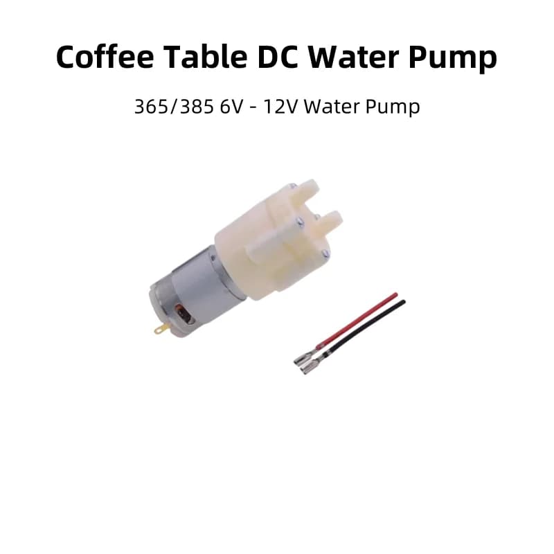 12V tea set automatic water pump, for filling kettles, tea trays and brewing machine