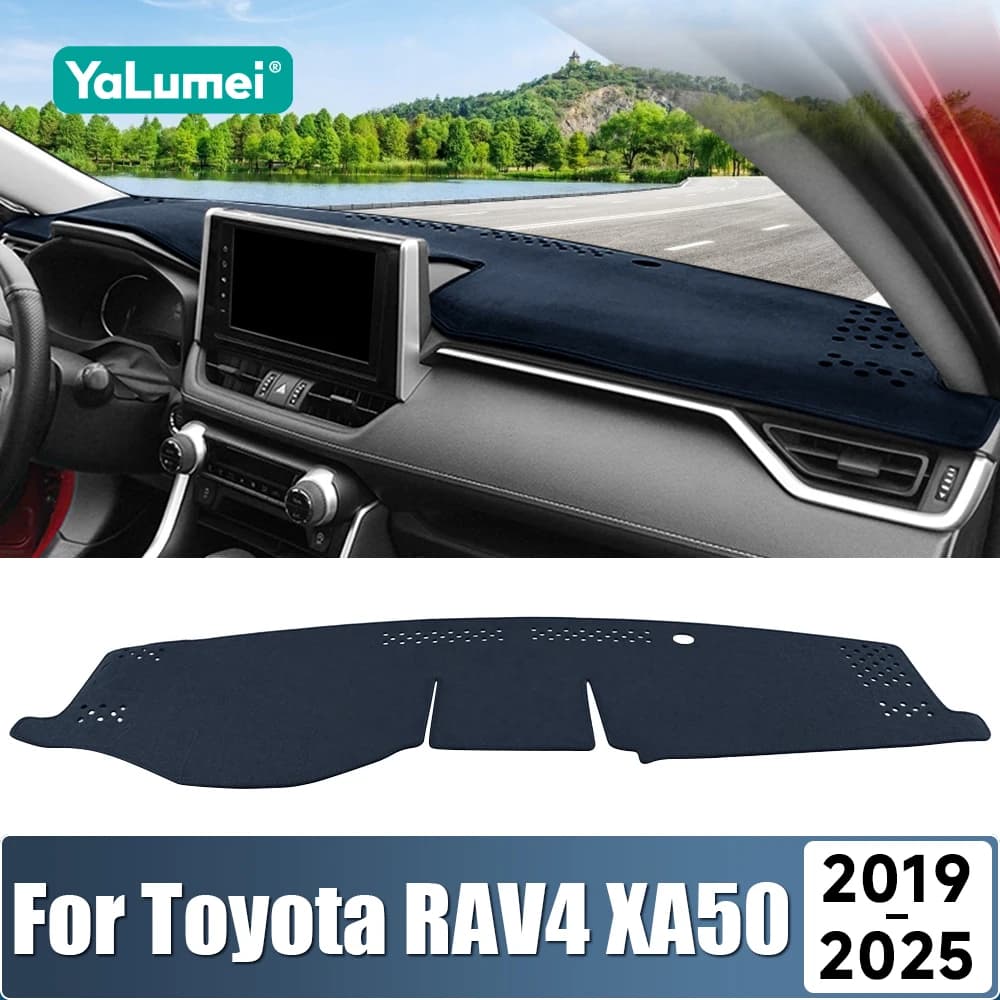 Car Dashboard Zerbino Parasol Desk Tool Cover Accessories For Toyota RAV4 XA50 2019 2020 2021 2022 2023 2024 2025 Hybrid