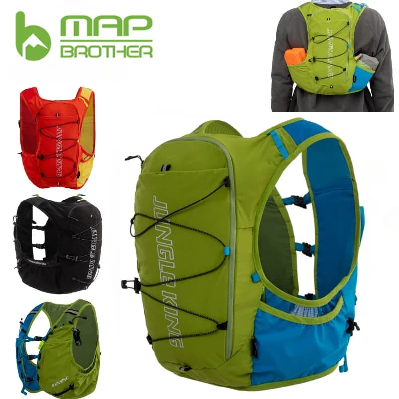 MAP BROTHER 15 liters trail running backpack Light backpack for hydration Outdoor sports backpack for cycling bag Ultra Trail Run