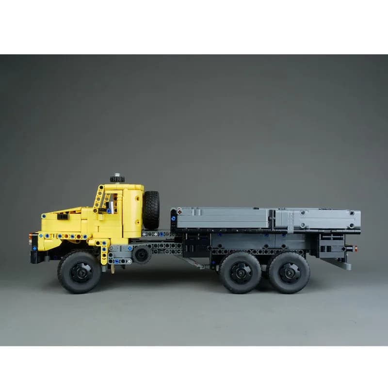 MOC-236829 Nuovo Modello Classico di Camion Ribaltabile con Semirimorchio, Set di Costruzioni con 1470 Pezzi, Regalo di Compleanno per Bambini
