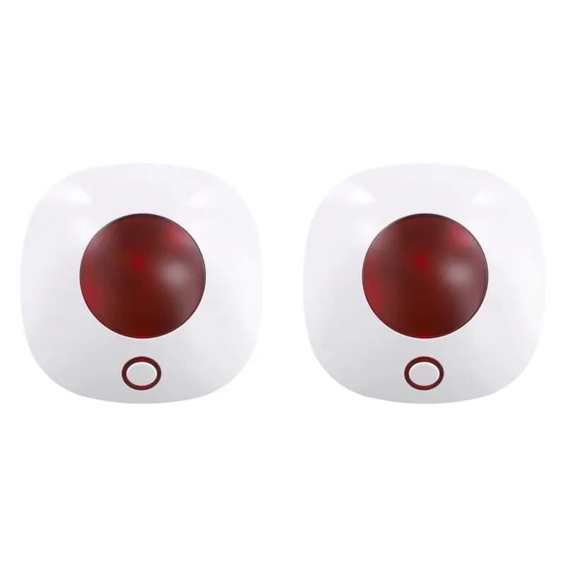 ABGI-2X Alarm Siren With Intelligent Sound Light WIFI 110Db TUYA Security Protection Siren Home Alarm Security System SPINA EU