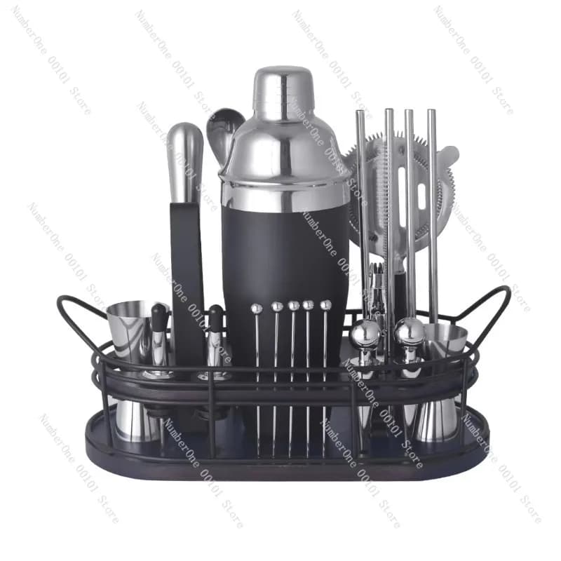 Professional Cocktail Shaker Set Bartender Kit Stainless Steel Bar Tool Set For Home Bar Restaurant Party Mixology Gift Barware