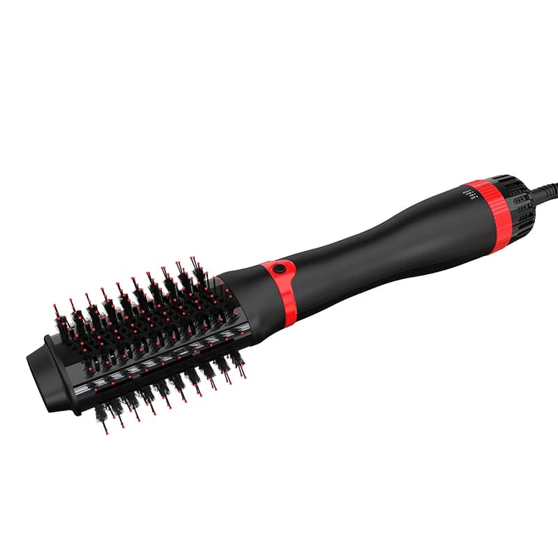 Professional hairdryer brush in one step Electric comb for hot hairdryer with private label for home and hotel use
