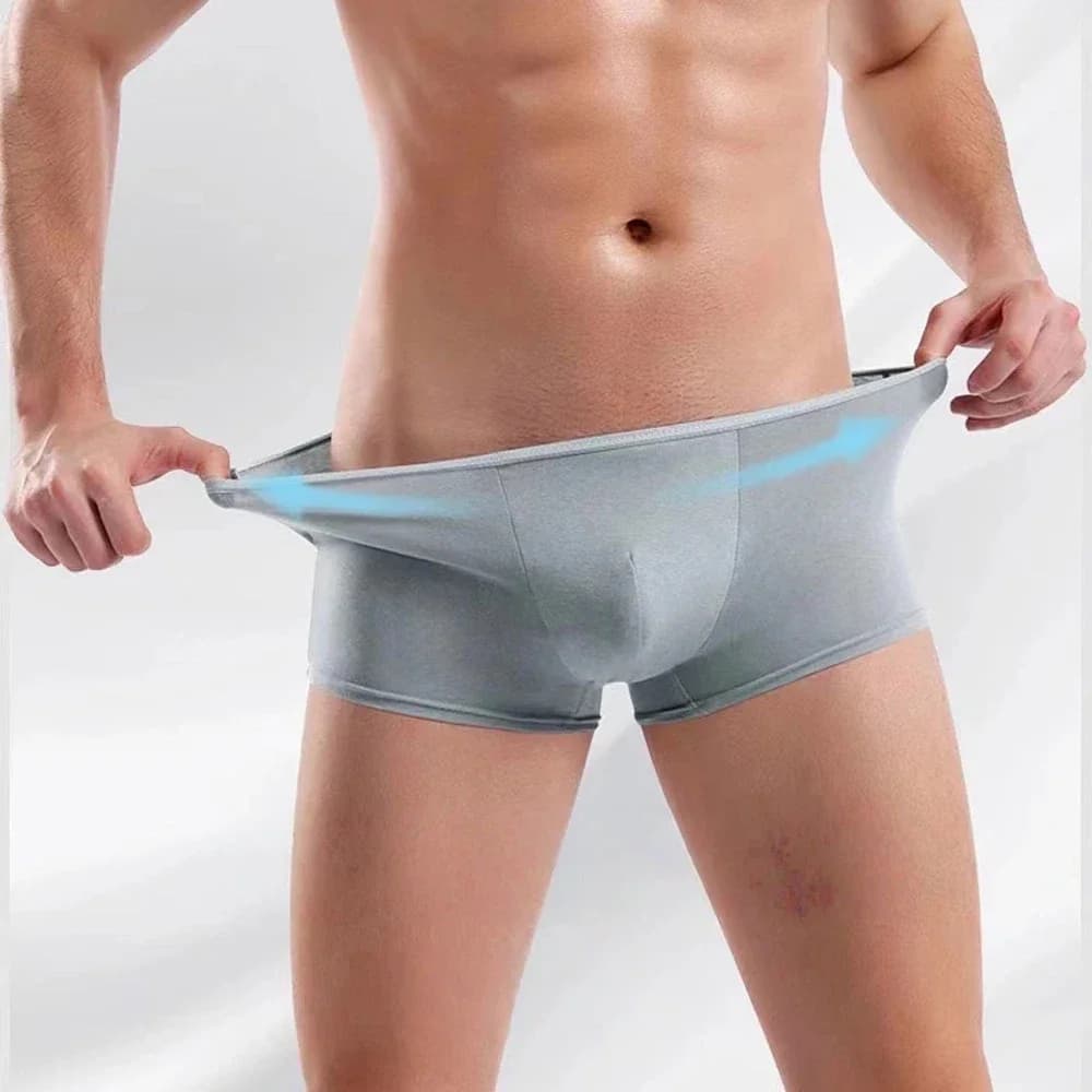 3PCS Men Disposable Cotton Boxer Underwear Individually Packed No Wash Travel Underpants for Travel Camping